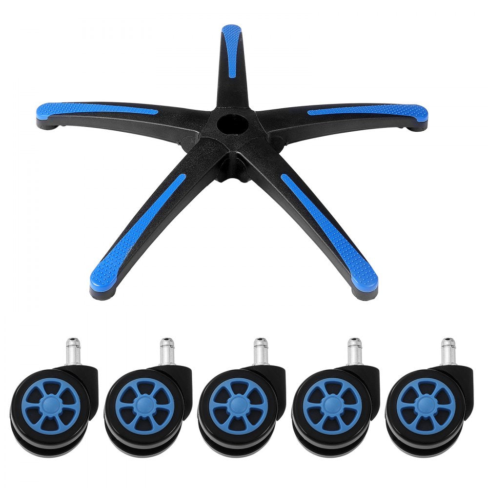 YS-06 - 28" VEVOR Office Chair Base, 2500 lbs Support, 360° Casters