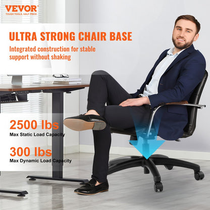 YS-08 - 28" VEVOR Office Chair Base, 2500 lbs Stability & 360° Rotation