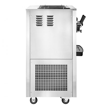 010951126626 - VEVOR 2-Hopper 10.6 Gallon Ice Cream Machine, Stainless Steel