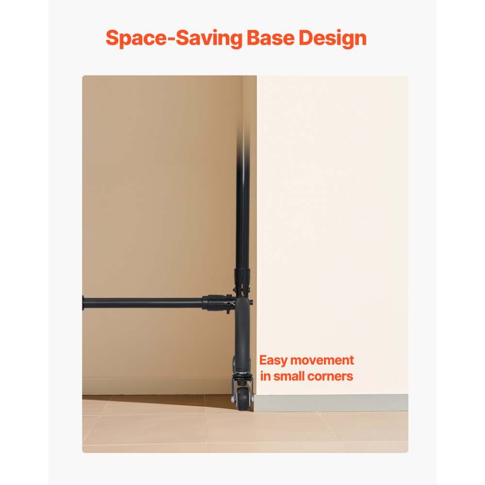 BJJ-JL7510 - Adjustable 3.1ft to 7ft Backdrop Stand, 10lbs Capacity