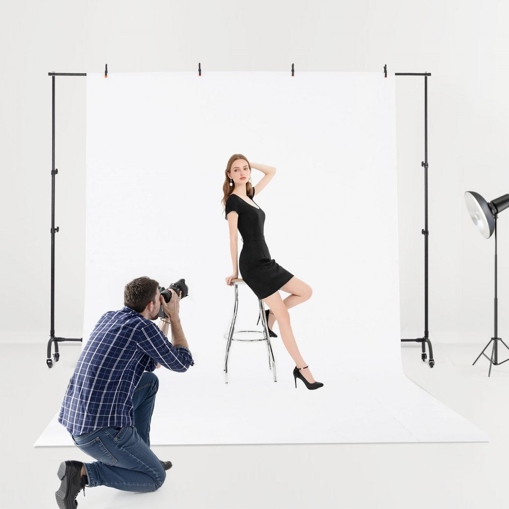 BJJ-JL7510 - Adjustable 3.1ft to 7ft Backdrop Stand, 10lbs Capacity