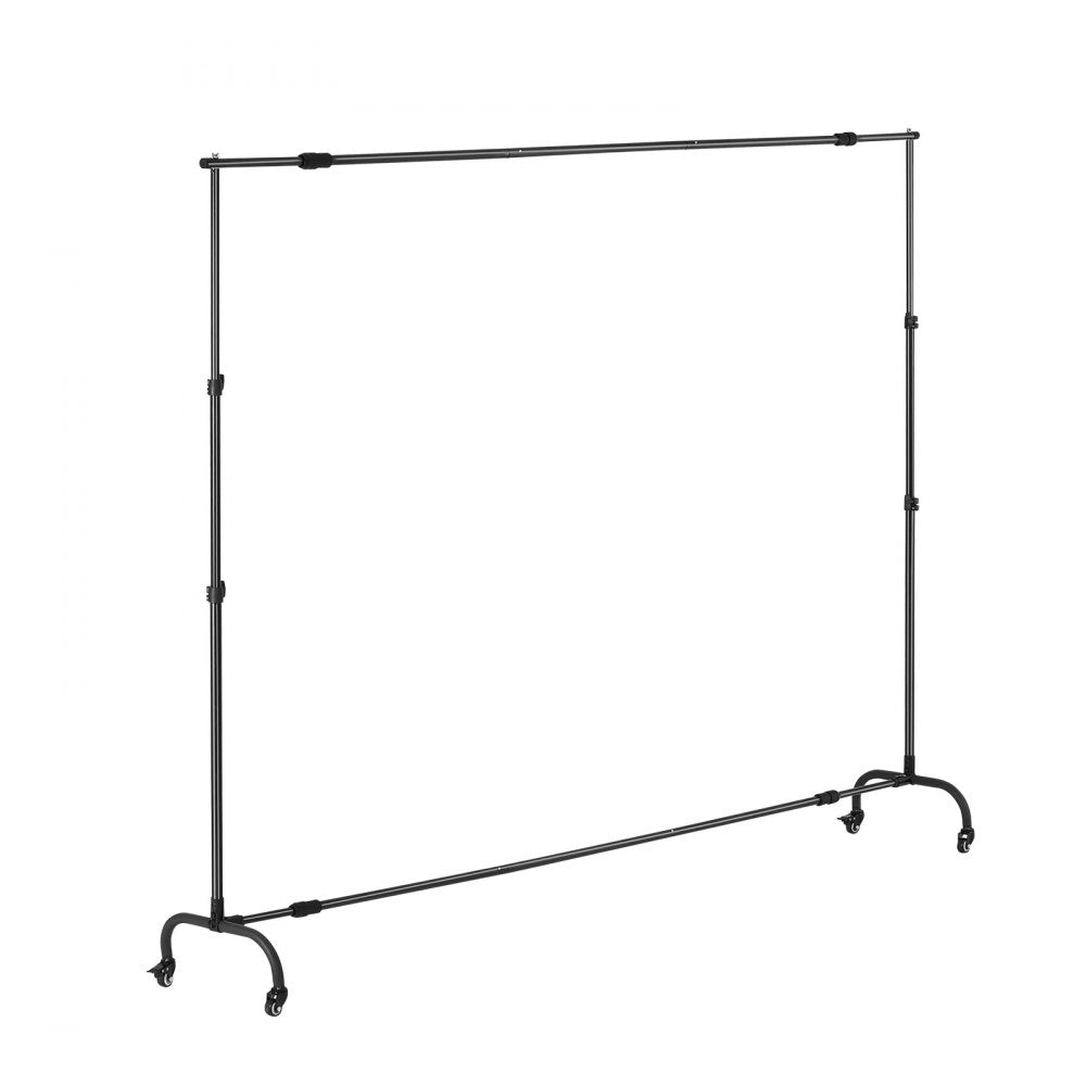 BJJ-JL7510 - Adjustable 3.1ft to 7ft Backdrop Stand, 10lbs Capacity