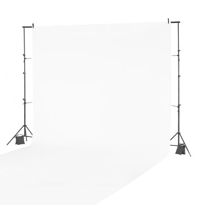BJJ-1010 - Adjustable 10x10ft Backdrop Stand with Tripod Bases and Carrying Bag