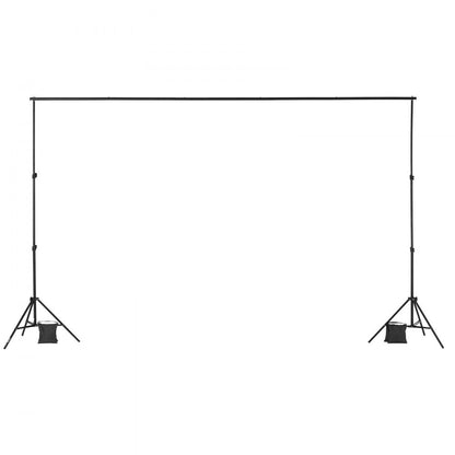 BJJ-6510 - Heavy-Duty 6.5x10 ft Backdrop Stand with Carry Bag