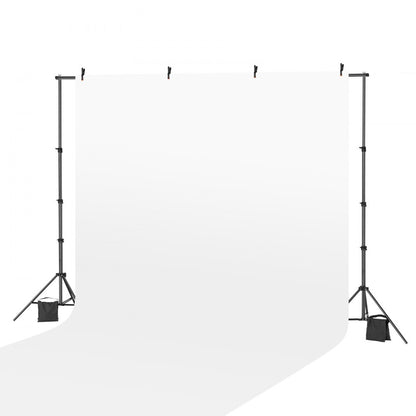 BJJ-0710 - Adjustable 7x10 ft Backdrop Stand with Steel Base and Tripod Stability
