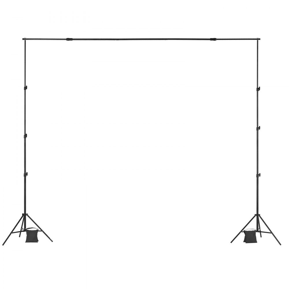 BJJ-8510 - Adjustable 8.5x10 ft Backdrop Stand with Tripod Base