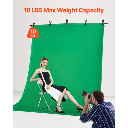 BJJ-565 - Adjustable 5x6.5 ft Backdrop Stand for Video and Photography
