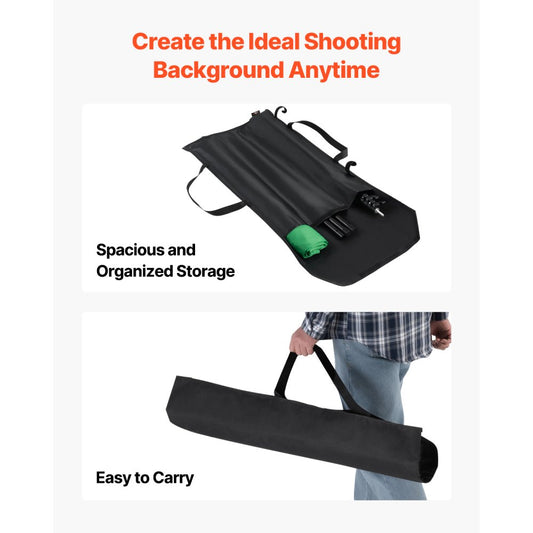 BJJ-565 - Adjustable 5x6.5 ft Backdrop Stand for Video and Photography