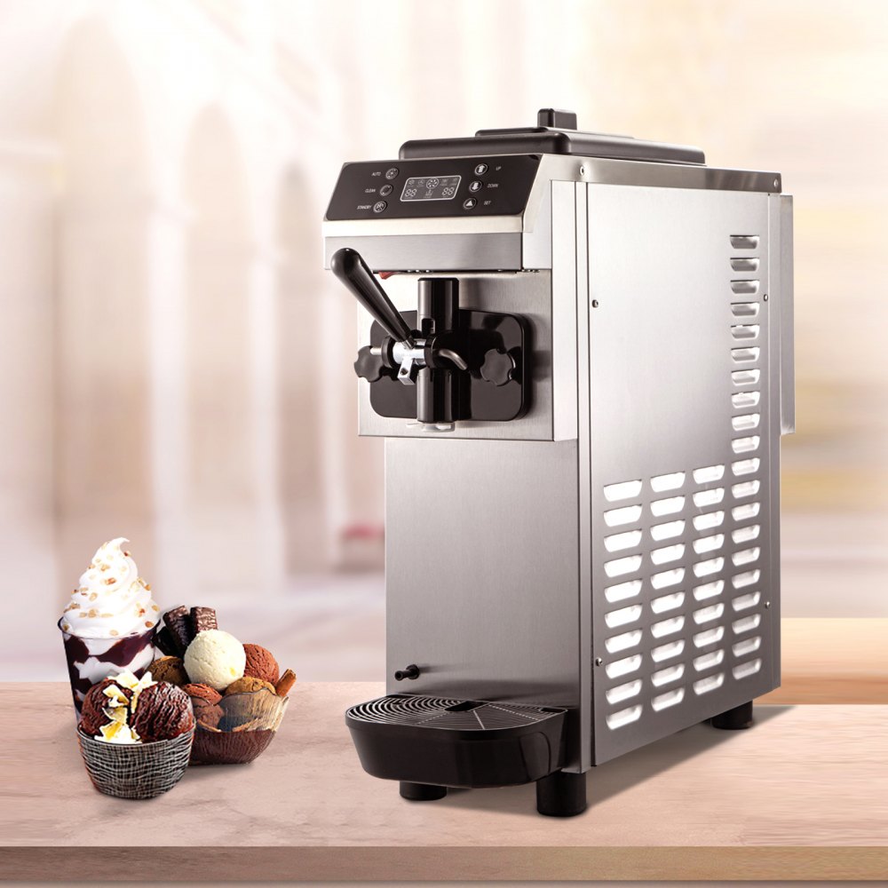 D200 - Compact 13L/H Soft Ice Cream Maker with LCD Control