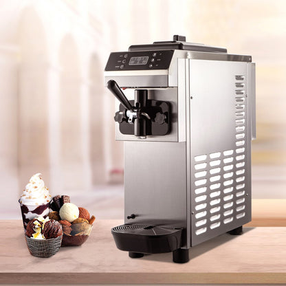 D200 - Compact 13L/H Soft Ice Cream Maker with LCD Control