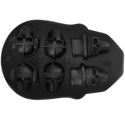 010948731104 - Skull Ice Cube Tray, Makes 6 Unique Ice Shapes