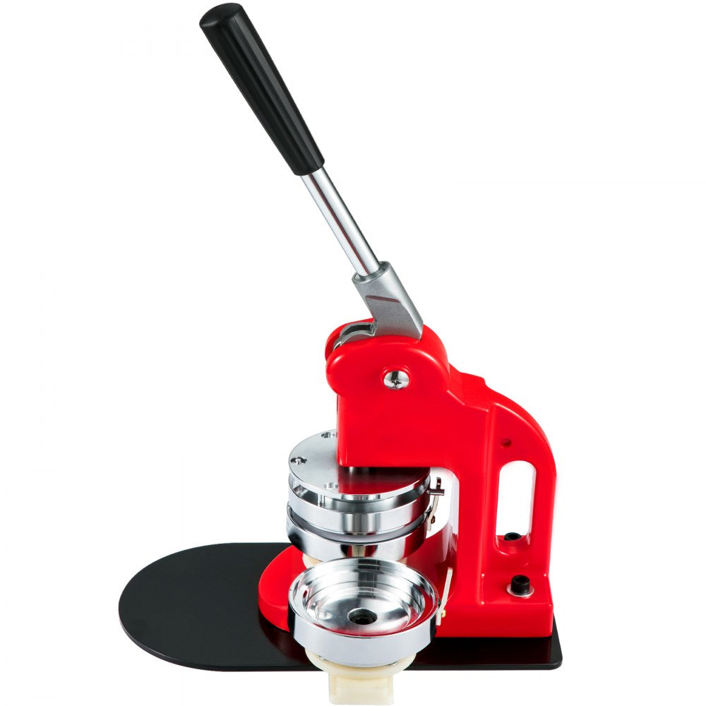 BJS-75-RD-01 - Durable 3" Button Maker with Ergonomic Handle & Complete Kit