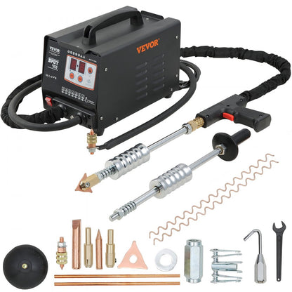 90E - Stainless Steel Dent Spot Puller with Dual Guns & Cooling System