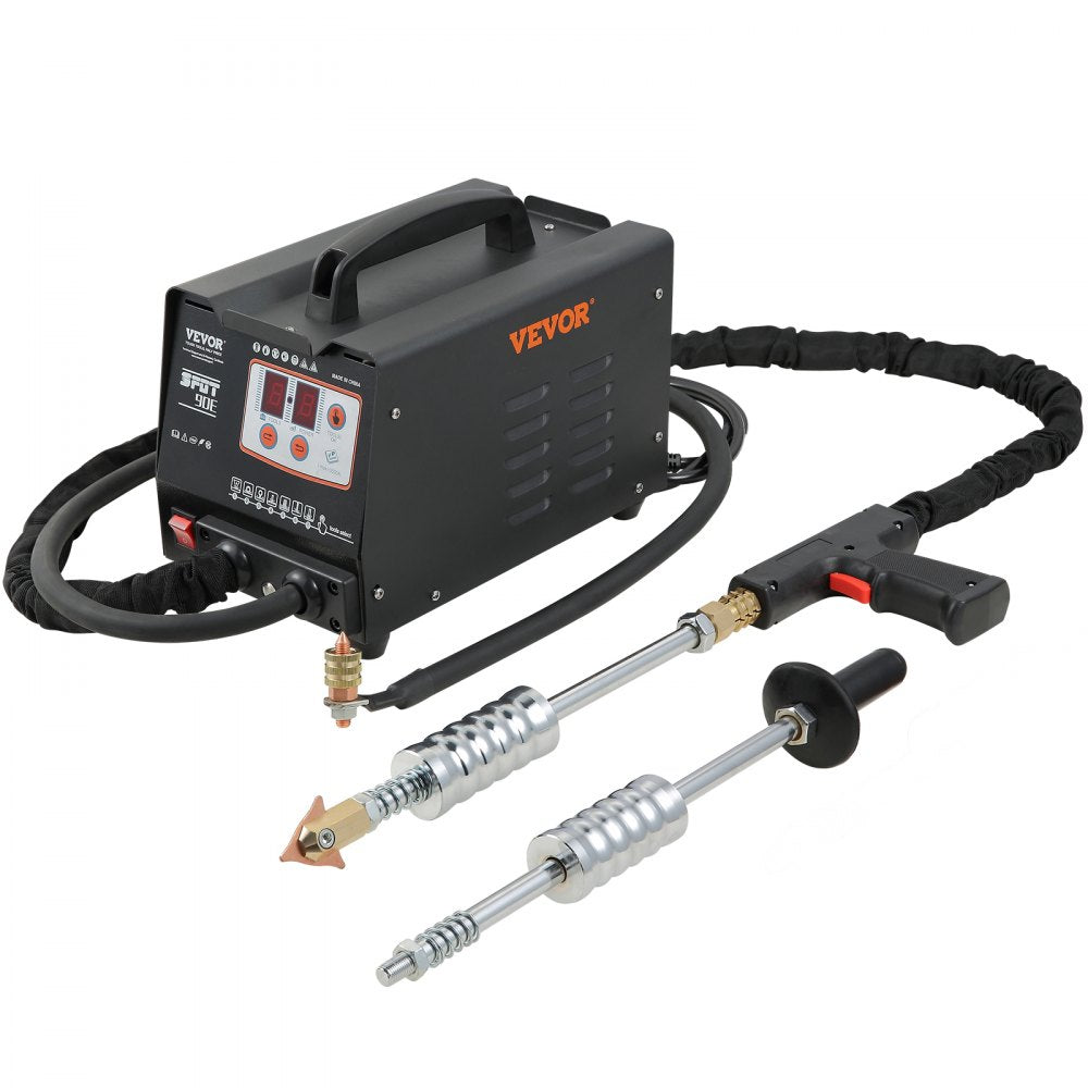 90E - Stainless Steel Dent Spot Puller with Dual Guns & Cooling System