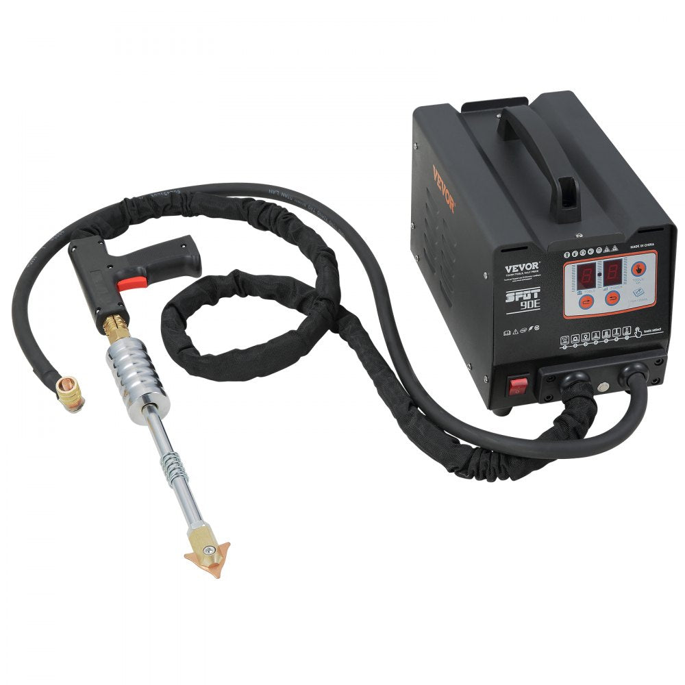 90E - Stainless Steel Dent Spot Puller with Dual Guns & Cooling System