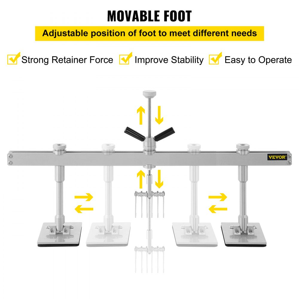 Model - 33.4" Aluminum Dent Pull Bar Kit with Adjustable Swivel Foot