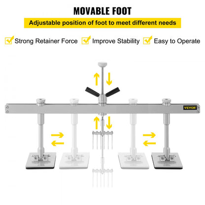 Model - 33.4" Aluminum Dent Pull Bar Kit with Adjustable Swivel Foot