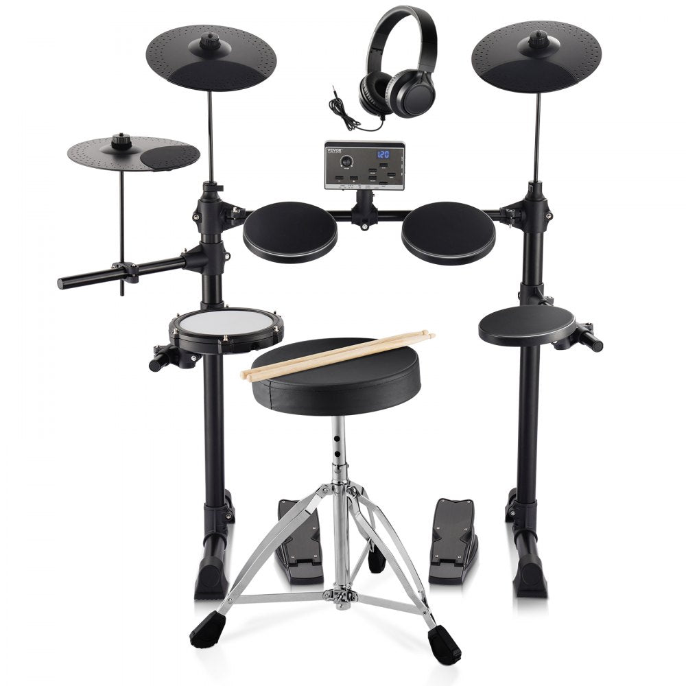 MT10B - Portable Electric Drum Kit with 6.5-Inch Pads & 150 Sounds