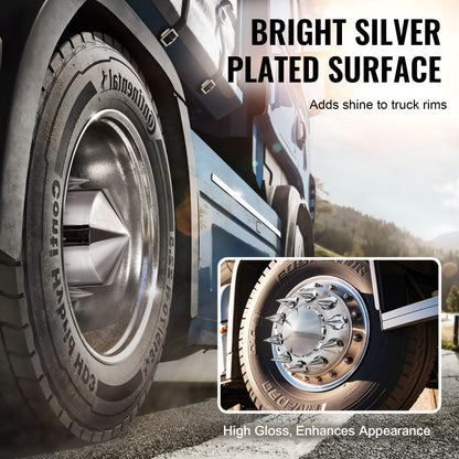 RL-LG006 - Durable ABS Axle Cover Kit for 10-Hole Truck Rims