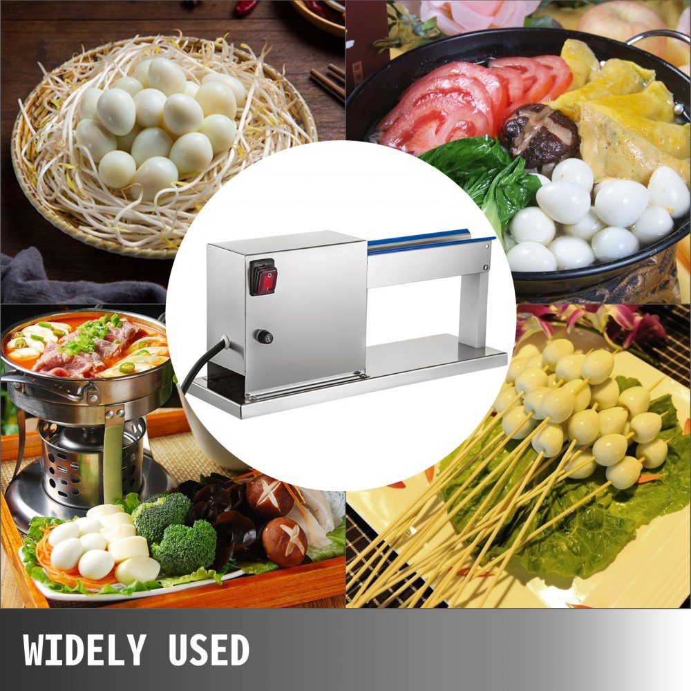 010207693651 - 50KG/H Stainless Steel Quail Egg Peeler for Catering