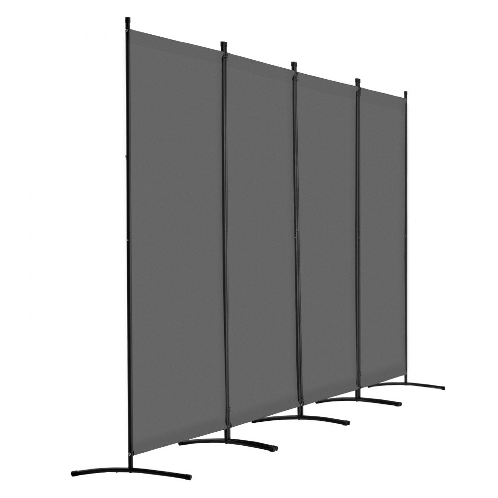 PFFSTGSH08 - 4-Panel Folding Privacy Screen with Durable Oxford Fabric