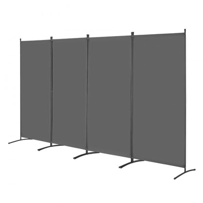 PFFSTGSH08 - 4-Panel Folding Privacy Screen with Durable Oxford Fabric