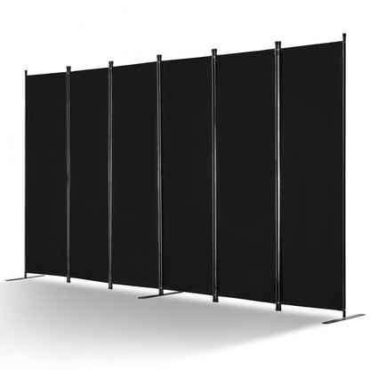 PFSSTBHS10 - 6 Panel Oxford Cloth Room Divider with Iron Frame