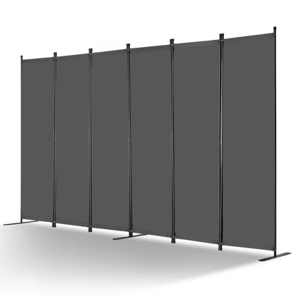 PFSSTBSH11 - 6-Panel Oxford Cloth Room Divider for Privacy & Versatility