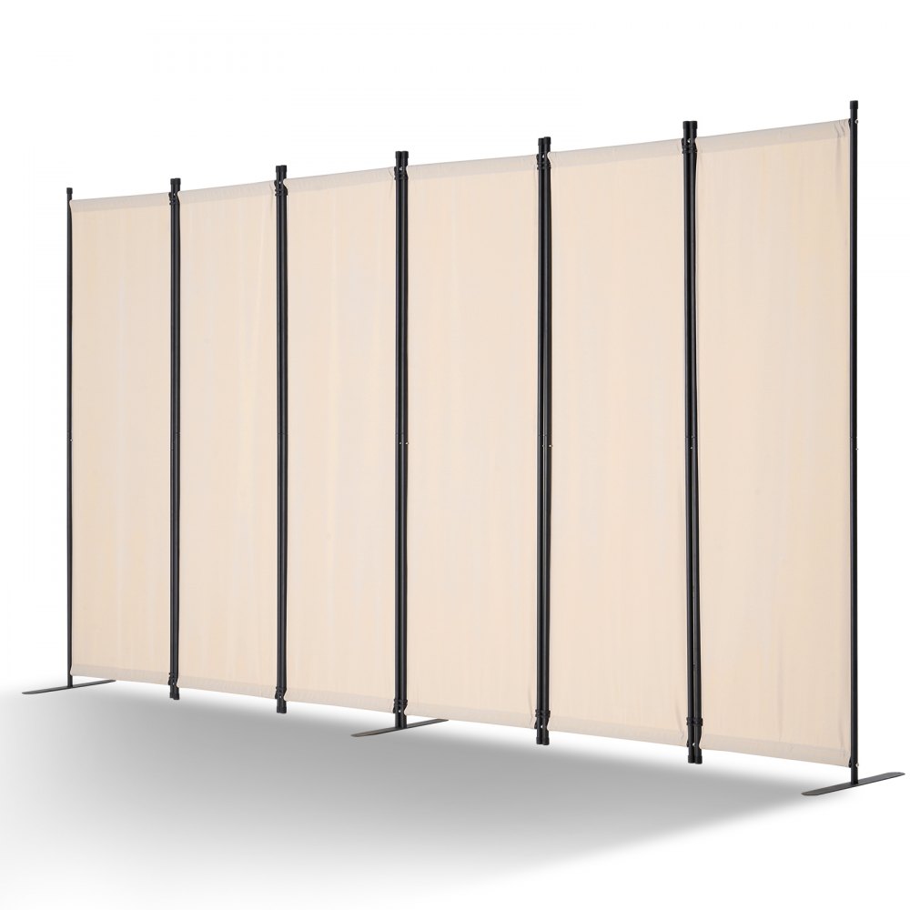 PFSSTBMS12 - 6-Panel VEVOR Room Divider, Lightweight Oxford Fabric, Privacy Shield