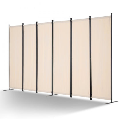 PFSSTBMS12 - 6-Panel VEVOR Room Divider, Lightweight Oxford Fabric, Privacy Shield