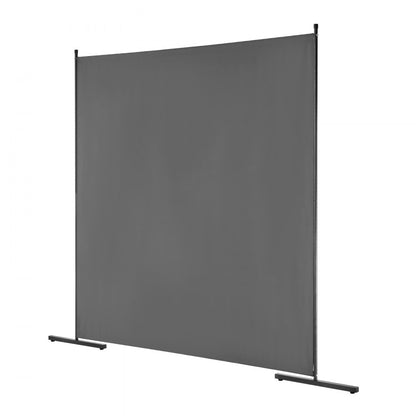 PFDMFGSH02 - 71” Gray Oxford Room Divider with Iron Frame