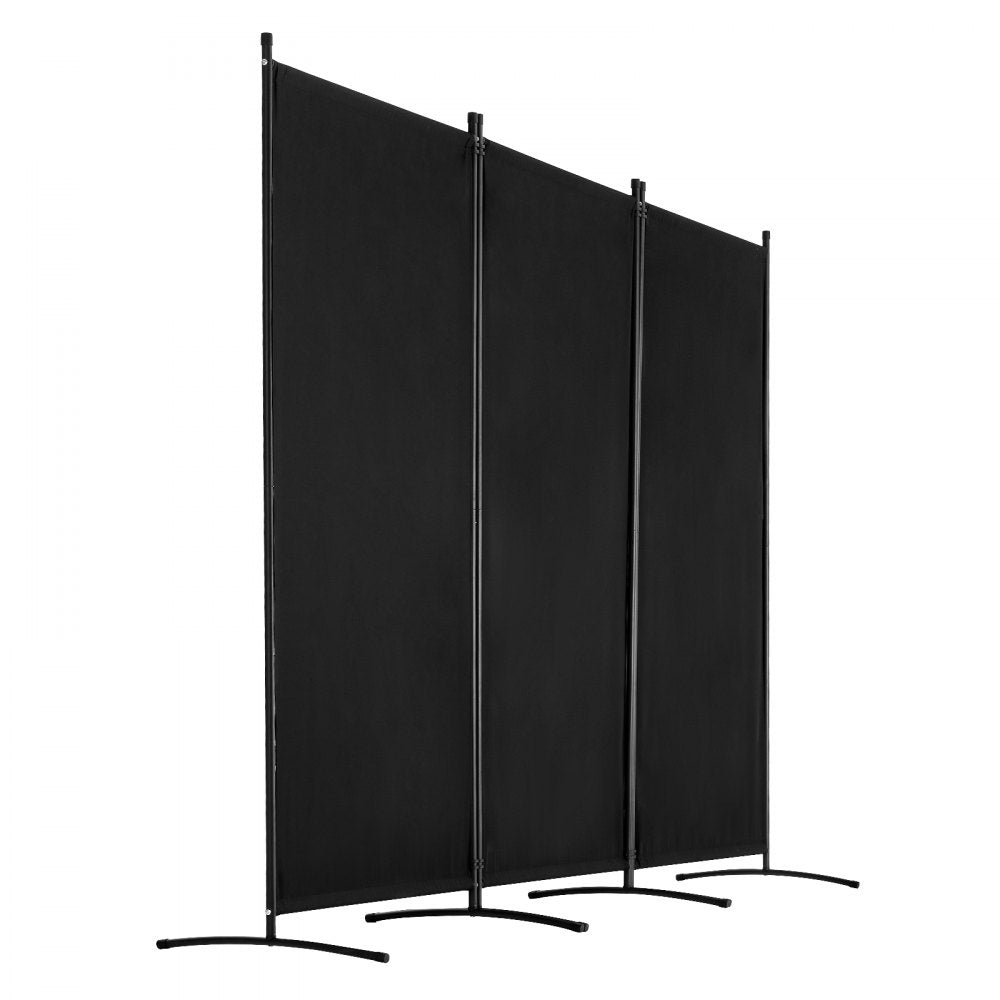 PFTSTGHS04 - 3-Panel Light-Blocking Room Divider, Oxford Cloth, 34 W x 102.4 in
