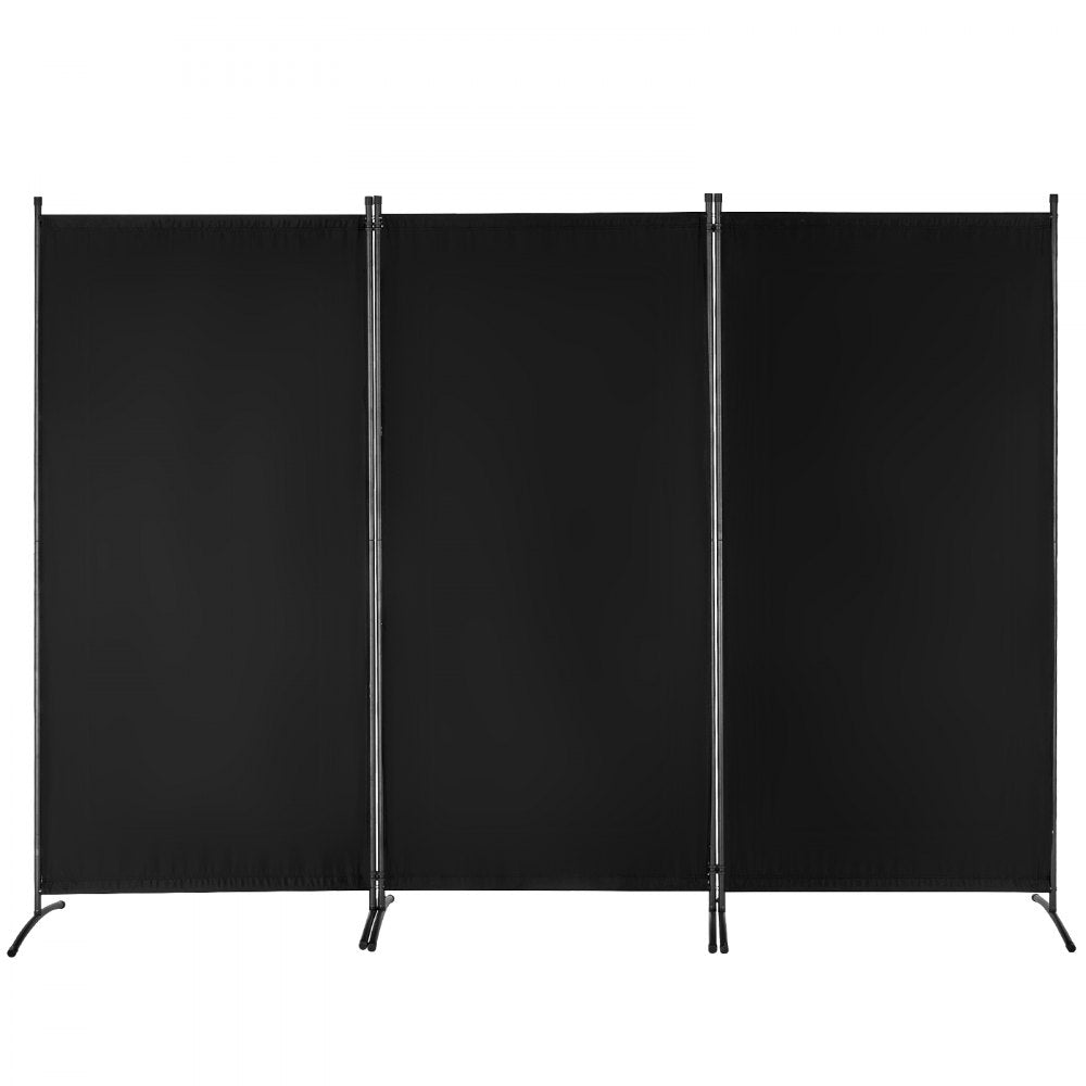 PFTSTGHS04 - 3-Panel Light-Blocking Room Divider, Oxford Cloth, 34 W x 102.4 in