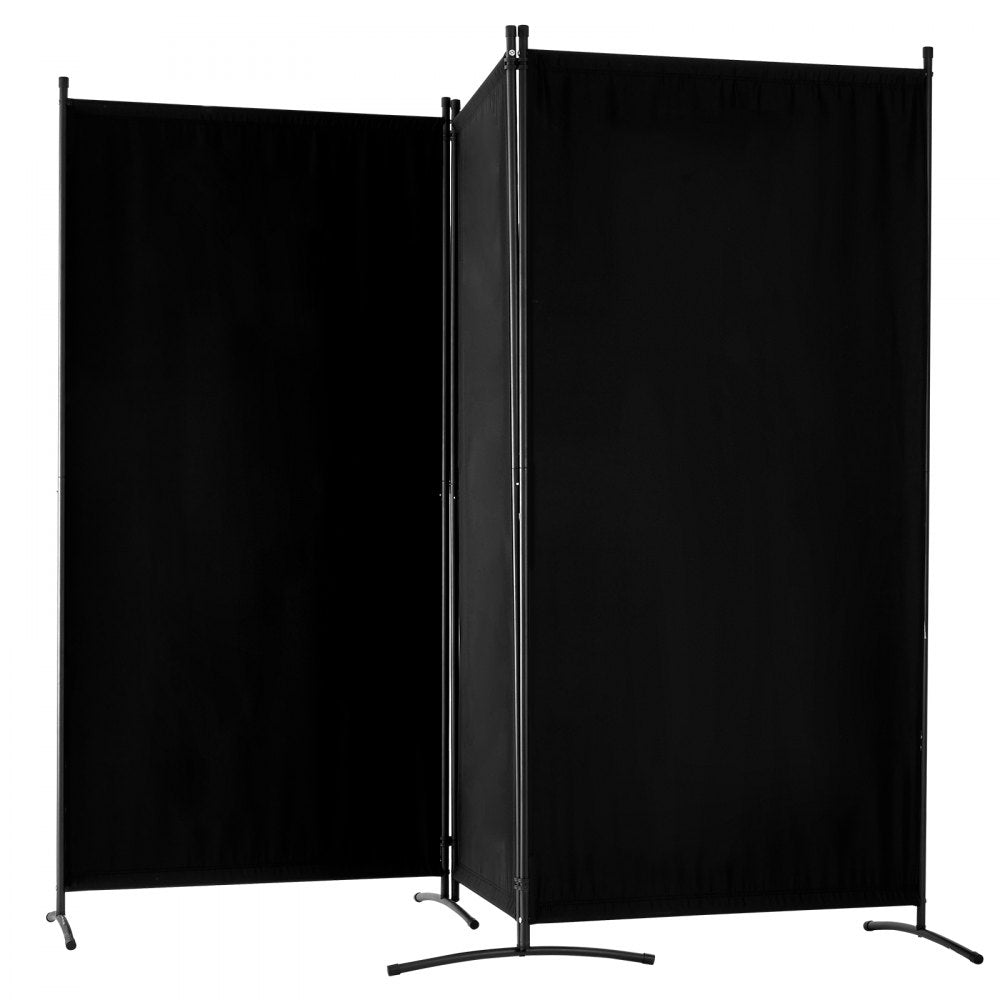 PFTSTGHS04 - 3-Panel Light-Blocking Room Divider, Oxford Cloth, 34 W x 102.4 in