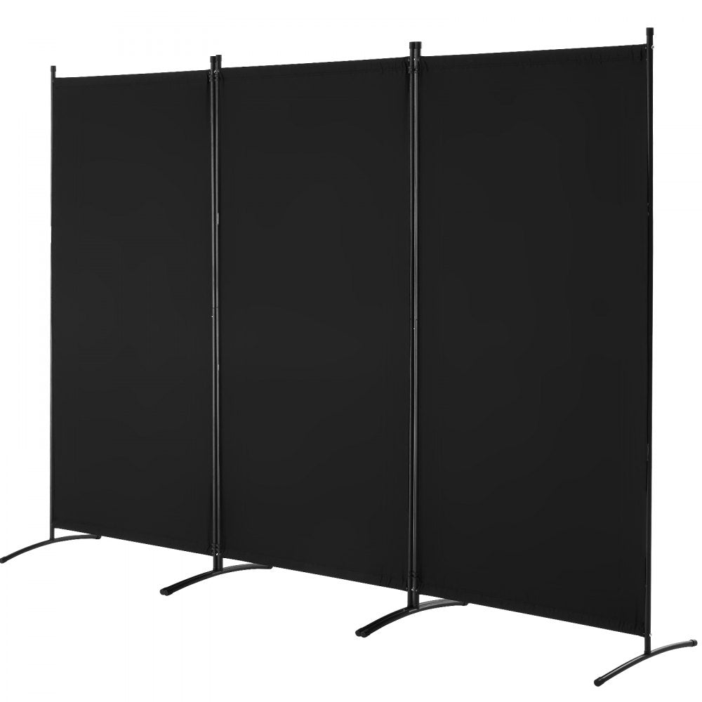 PFTSTGHS04 - 3-Panel Light-Blocking Room Divider, Oxford Cloth, 34 W x 102.4 in