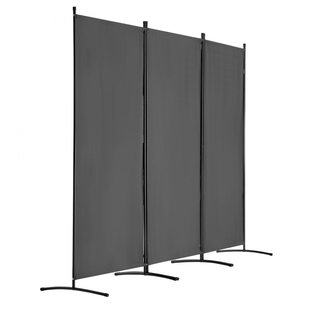 PFTSTGSH05 - 3-Panel Folding Room Divider, 34W x 72.4H in, Lightweight Privacy Screen