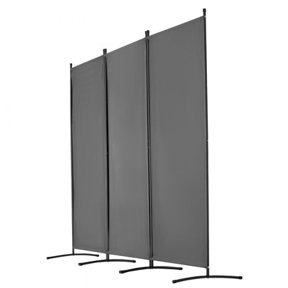 PFTSTGSH05 - 3-Panel Folding Room Divider, 34W x 72.4H in, Lightweight Privacy Screen