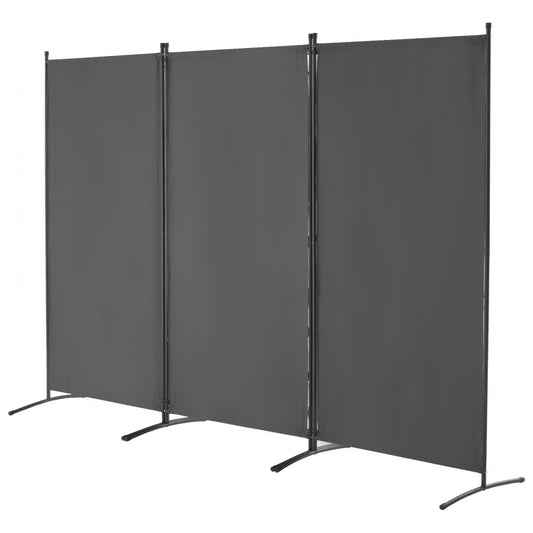 PFTSTGSH05 - 3-Panel Folding Room Divider, 34W x 72.4H in, Lightweight Privacy Screen