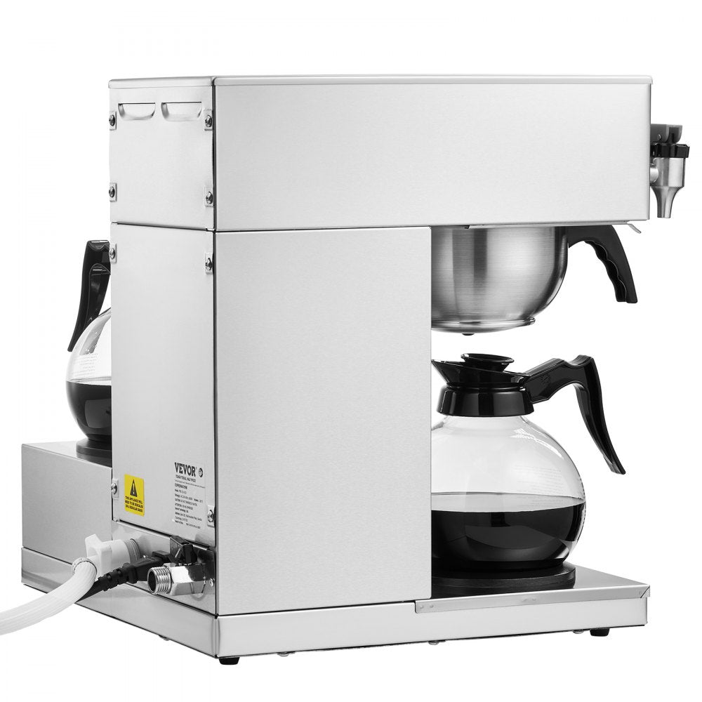 FRB-286-BD3 - 12-Cup Stainless Steel Coffee Maker with 3 Warmers