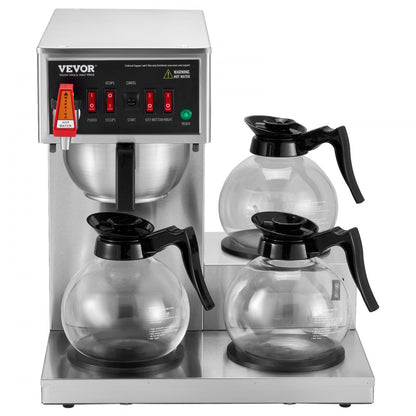 FRB-286-BD3 - 12-Cup Stainless Steel Coffee Maker with 3 Warmers