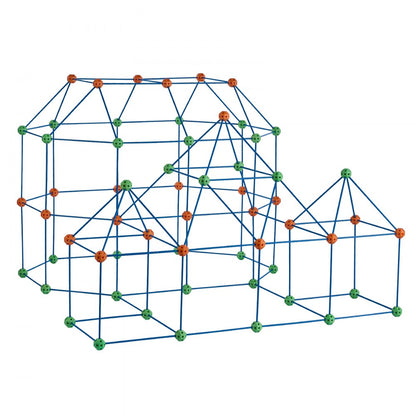 YAOSHUN180PCS - Fun 180-Piece STEM Fort Building Kit for Kids