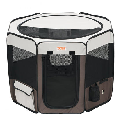 SX50014M - 36-inch Waterproof Foldable Pet Playpen for Easy Portability