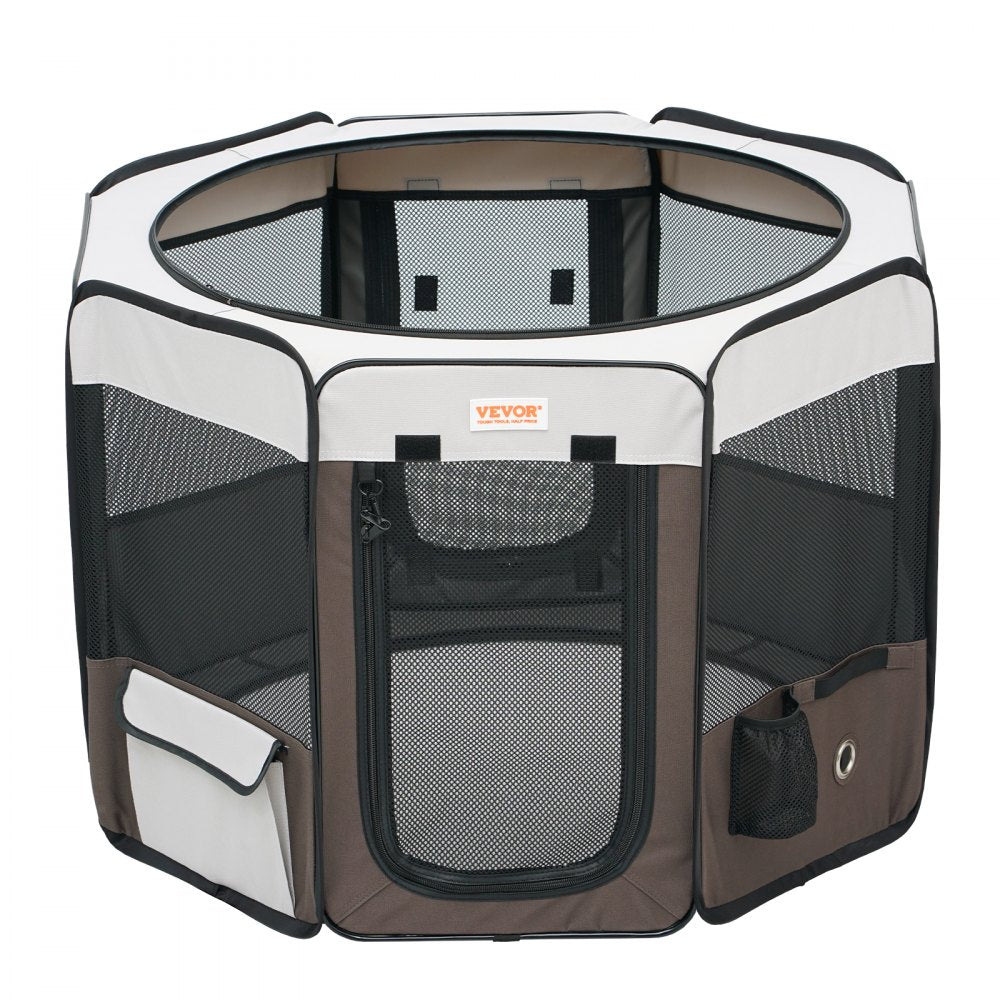 SX50014M - 36-inch Waterproof Foldable Pet Playpen for Easy Portability