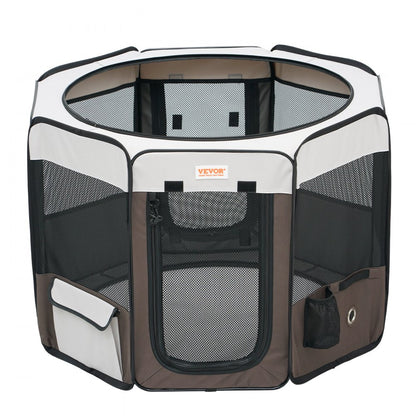 SX50014M - 36-inch Waterproof Foldable Pet Playpen for Easy Portability