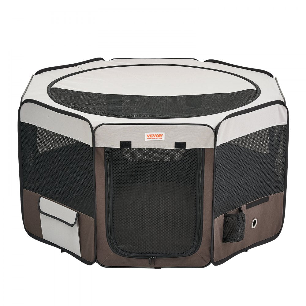 SX50014L - Lightweight 46" Waterproof Foldable Dog Playpen for Travel