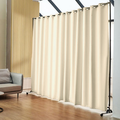 010826308665 - 8ft x 10ft Portable Room Divider for Flexible Spaces