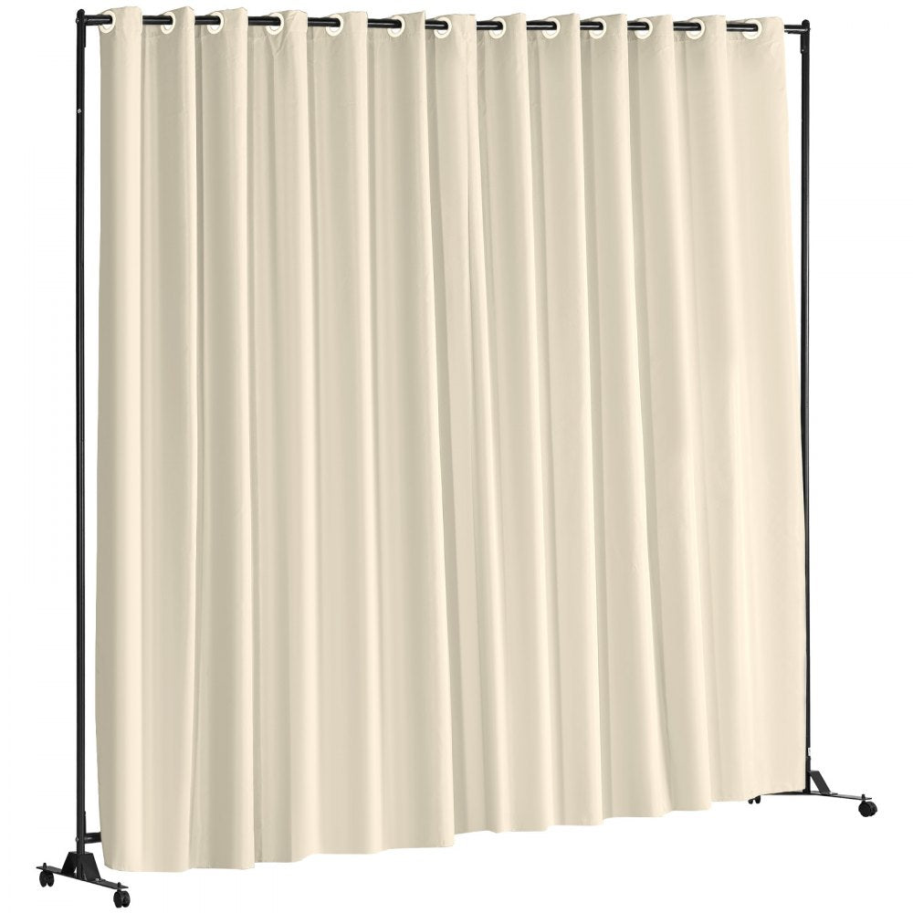 010826308665 - 8ft x 10ft Portable Room Divider for Flexible Spaces