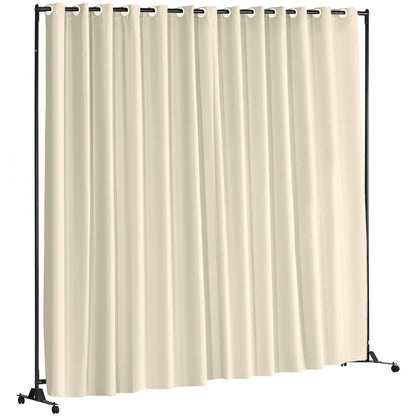 010826308665 - 8ft x 10ft Portable Room Divider for Flexible Spaces