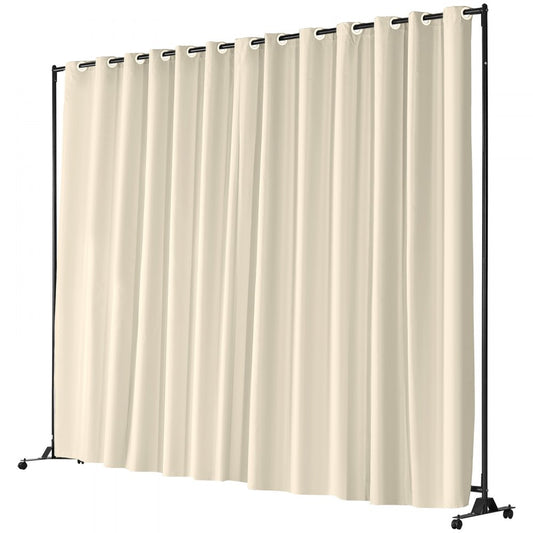 010826308665 - 8ft x 10ft Portable Room Divider for Flexible Spaces