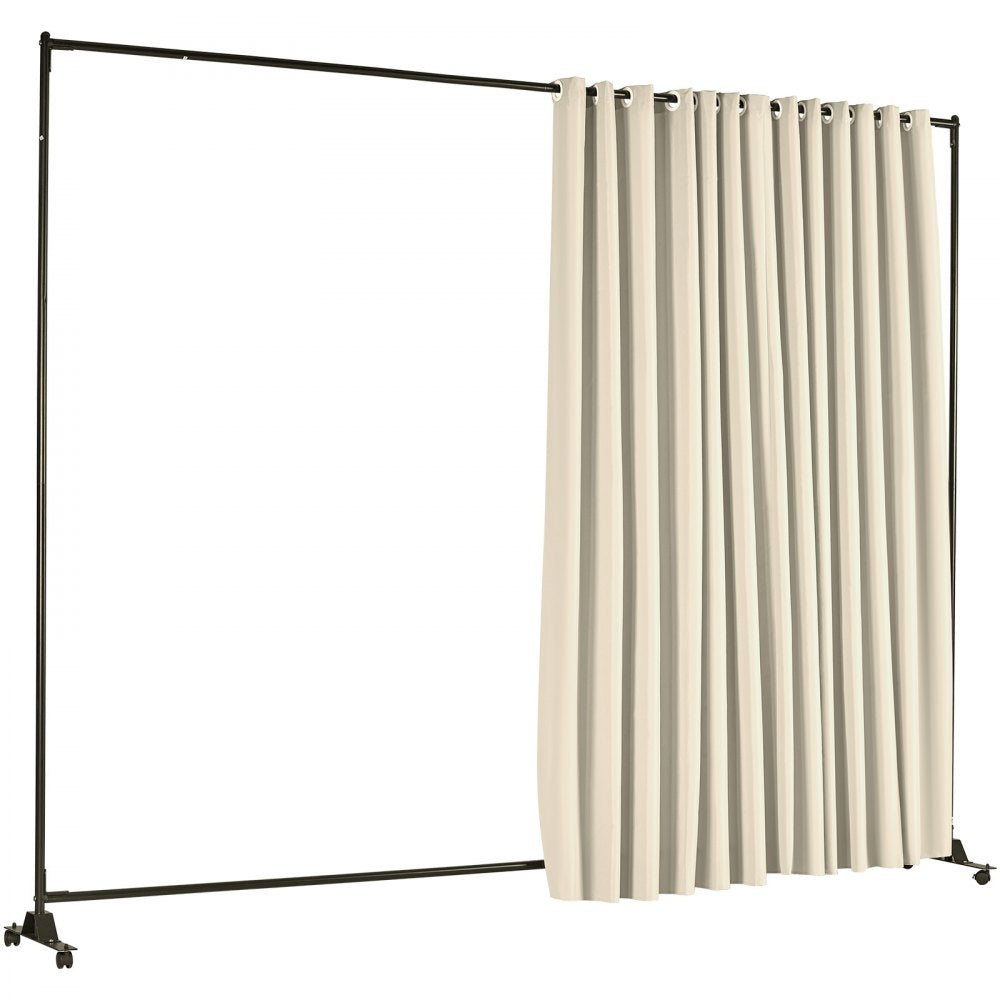 010826308665 - 8ft x 10ft Portable Room Divider for Flexible Spaces